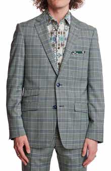 PAISLEY & GRAY Dover Slim Fit Plaid Sport Coat