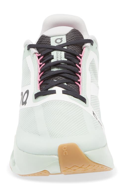 On Mens Mineral Almd Cloudsurfer Next Mesh Low-top Trainers In Green