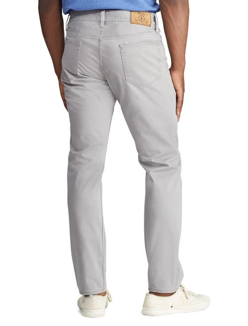 Polo Ralph Lauren Stretch 5-pocket Pants In Perfect Grey