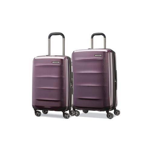 Samsonite Octiv 2-piece Set (20/24) Hardside Spinner In Purple