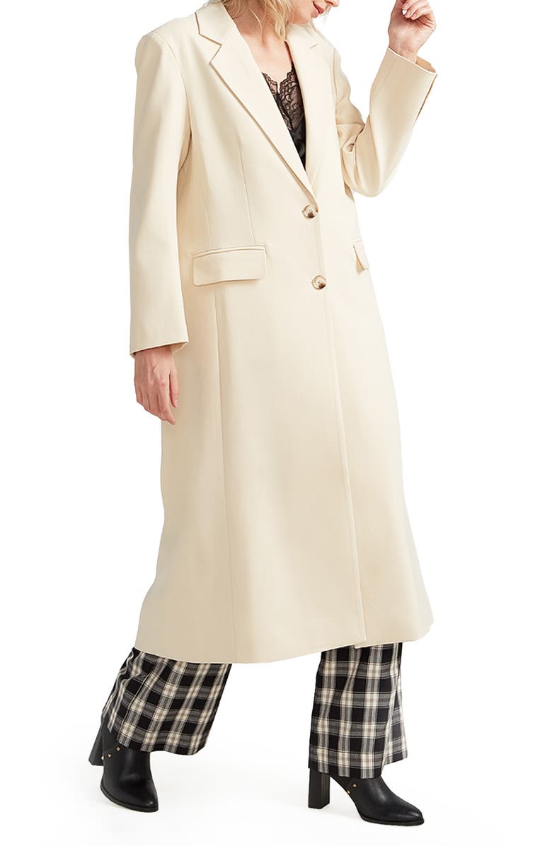 Belle & Bloom Transdescent Coat, Alternate, color, French Vanilla