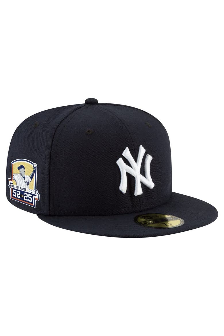 Men's New Era CC Sabathia Navy New York Yankees 2025 National Baseball Hall of Fame 59FIFTY Fitted Hat, Main, color, Navy