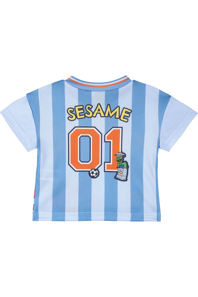 Short Sleeve Soccer Jersey, Alternate, color, Light Blue Stripe