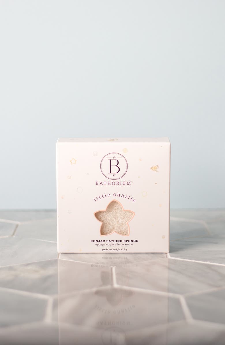 Bathorium Little Charlie Konjac Bathing Sponge, Alternate, color,