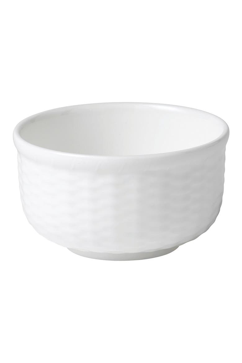 Nantucket Basket Fruit Bowl, Main, color, WHITE