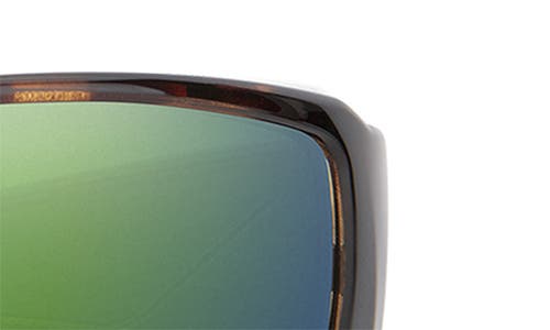 Smith Guide's Choice 62mm Polarized Oversize Wraparound Sunglasses In Green
