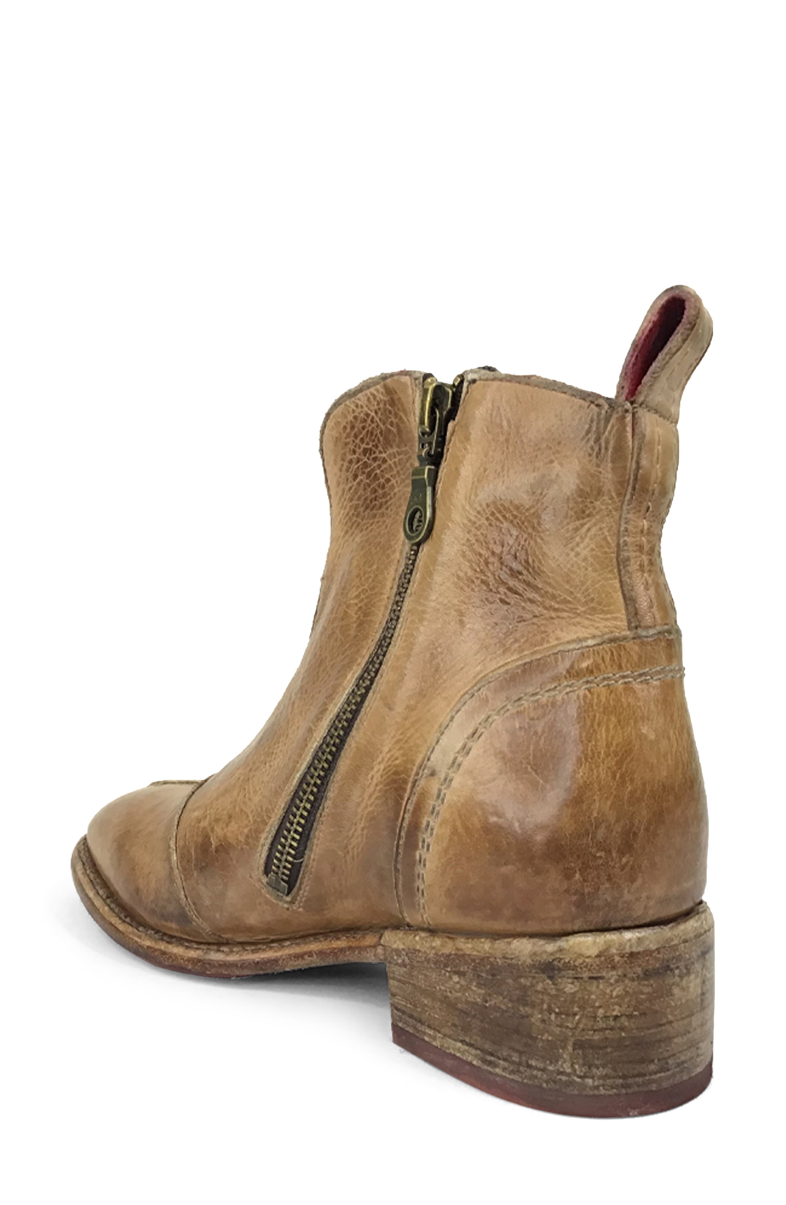 Bed Stu Tabitha Western Boot, Alternate, color, Tan Rustic Tml