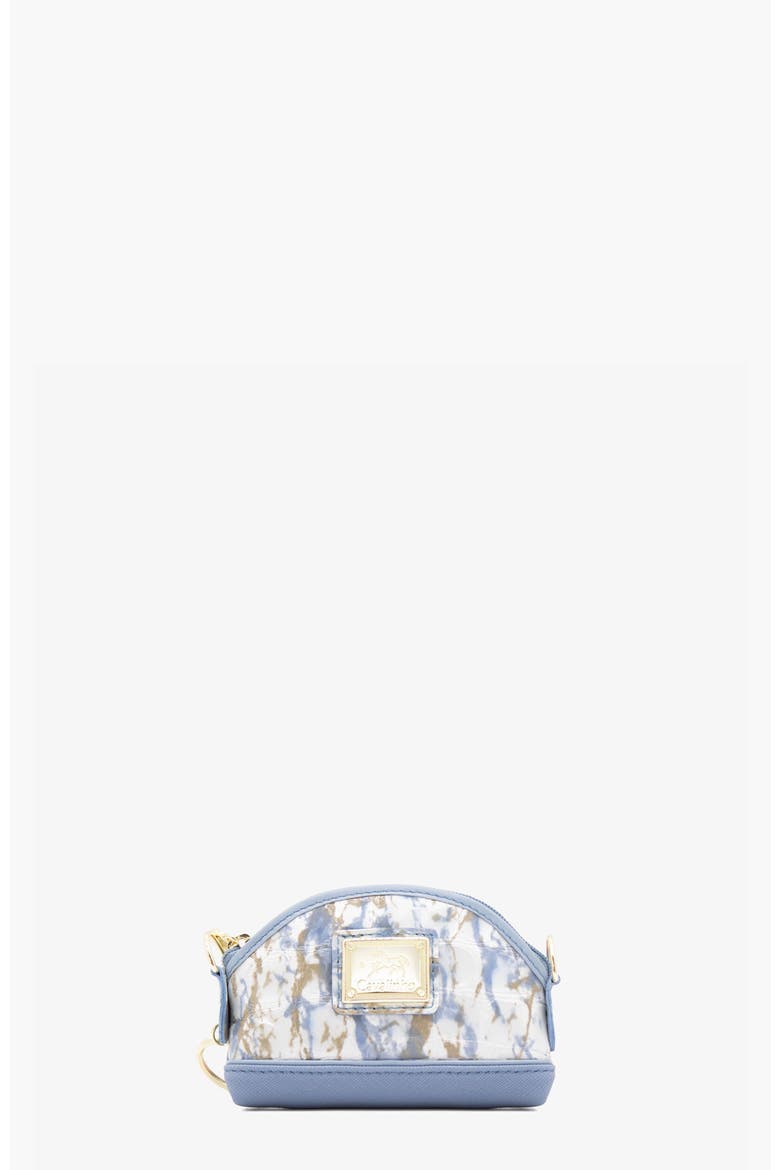 Acqua Bella Coin Purse 251, Main, color, Blue / White
