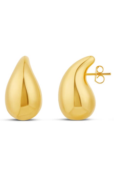 Pointy Teardrop Earrings