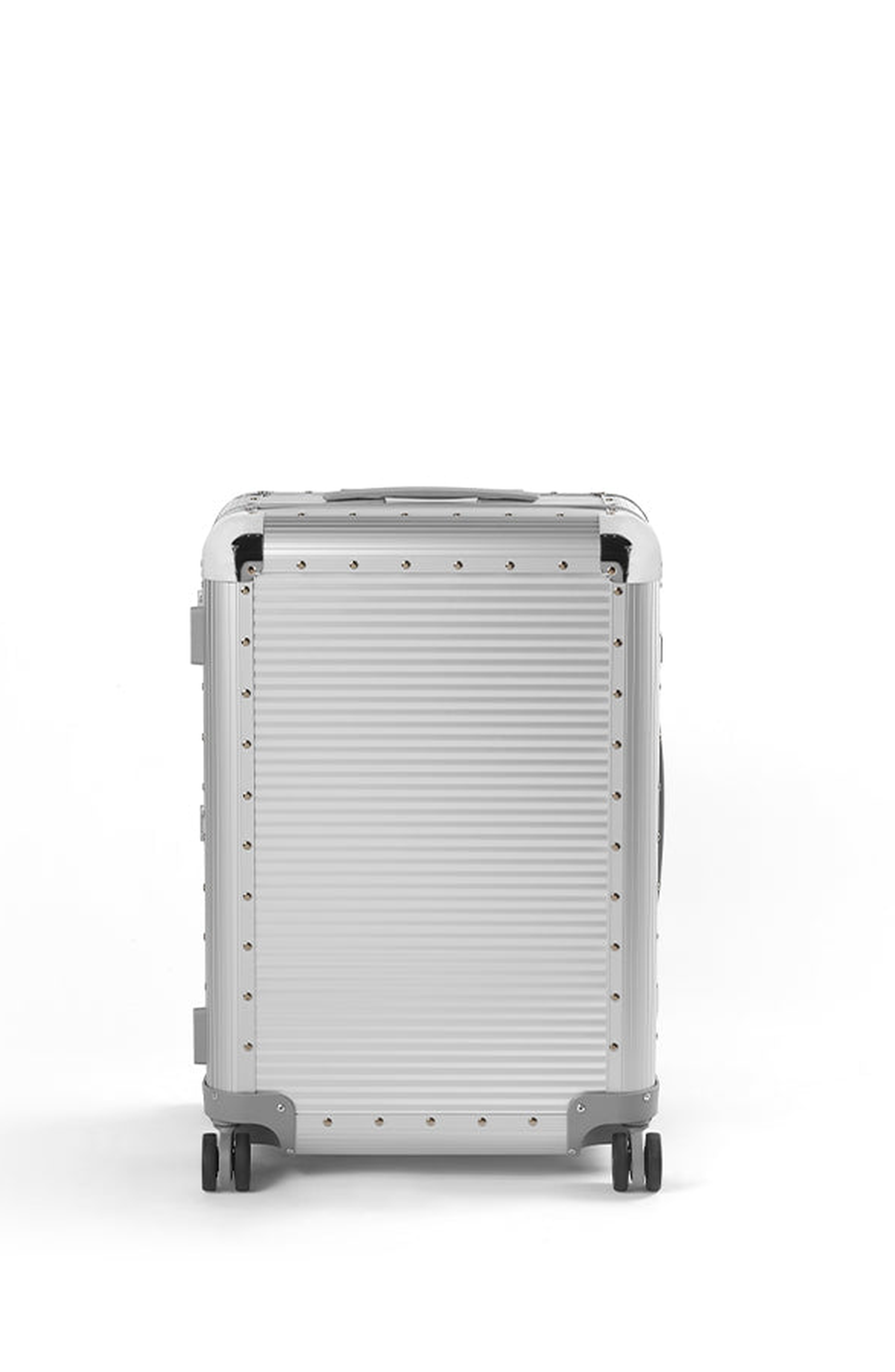 FPM - Fabbrica Pelletterie Milano - US Bank S Spinner 68 Suitcase, Alternate, color, Moonlight Silver