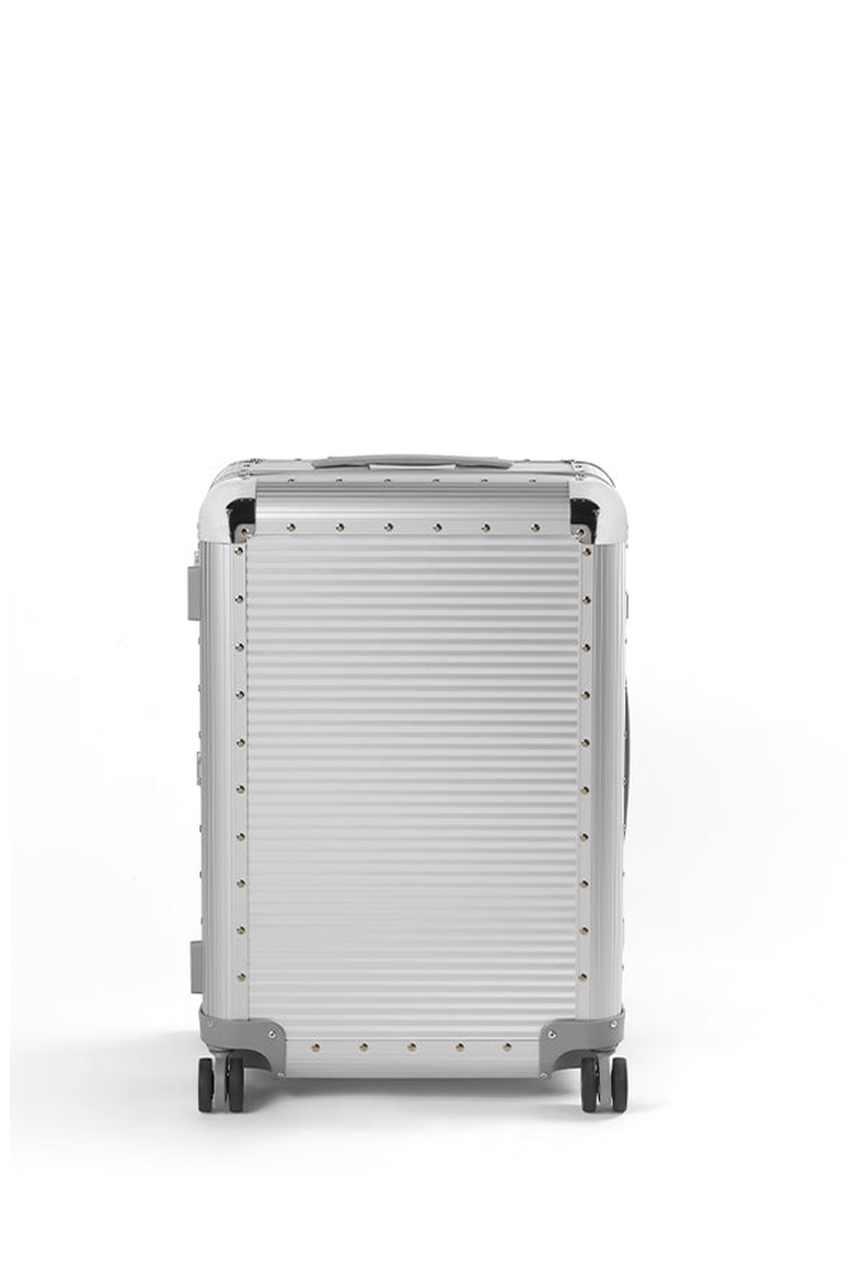 Bank S Spinner 68 Suitcase, Alternate, color, Moonlight Silver
