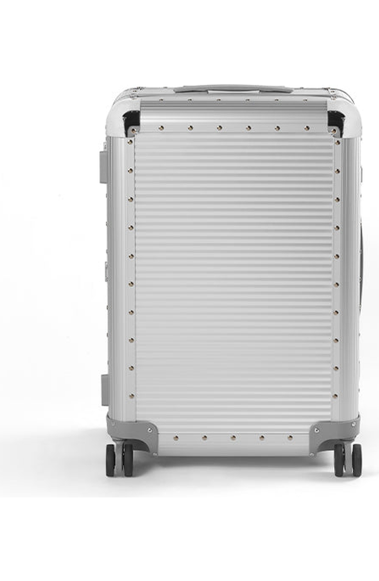 FPM - Fabbrica Pelletterie Milano - US Bank S Spinner 68 Suitcase, Alternate, color, Moonlight Silver