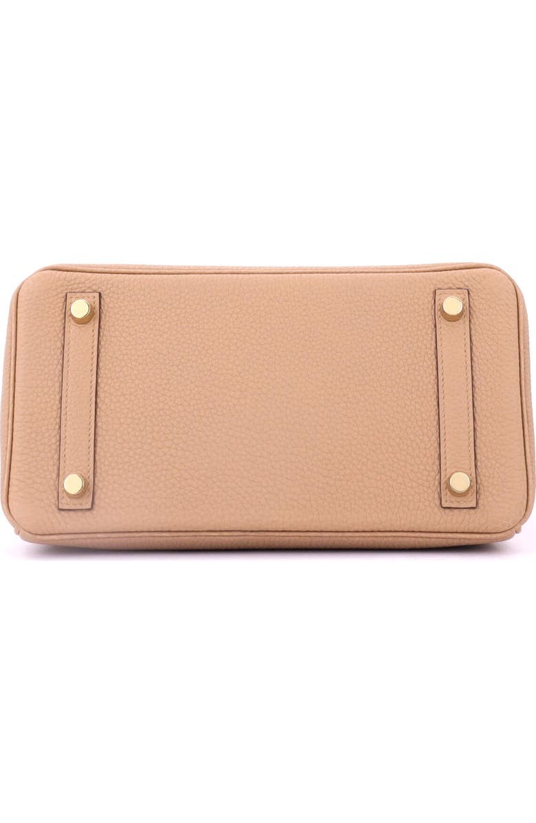 Pre-Owned Hermes Birkin Handbag Brown Togo with Gold Hardware 25, Alternate, color, Chai