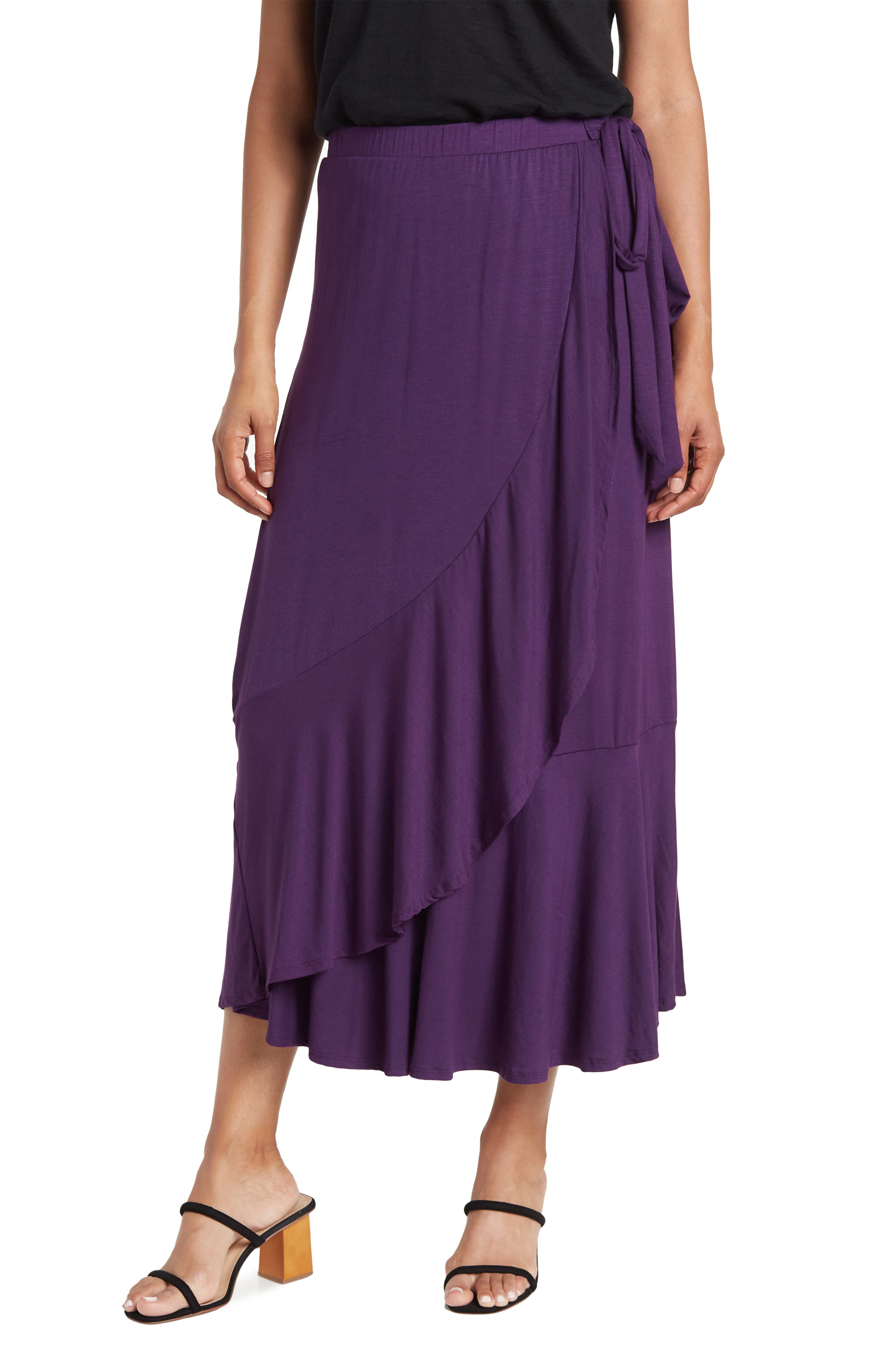 Wrap Midi Skirt - image 3