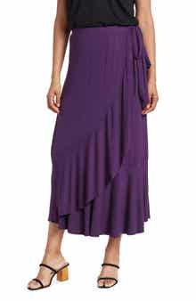 Wrap Midi Skirt