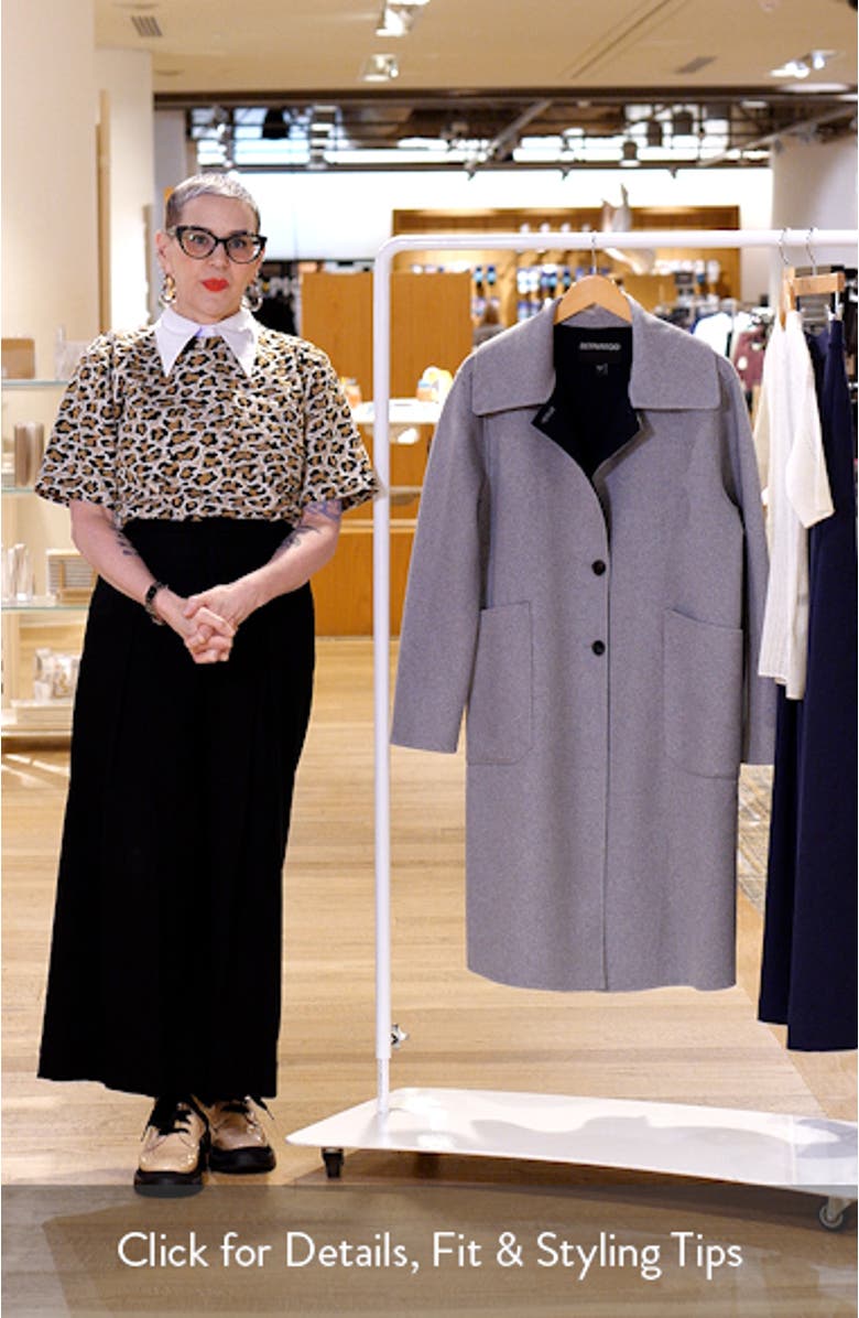 Brushed Double Face Overcoat, sales video thumbnail