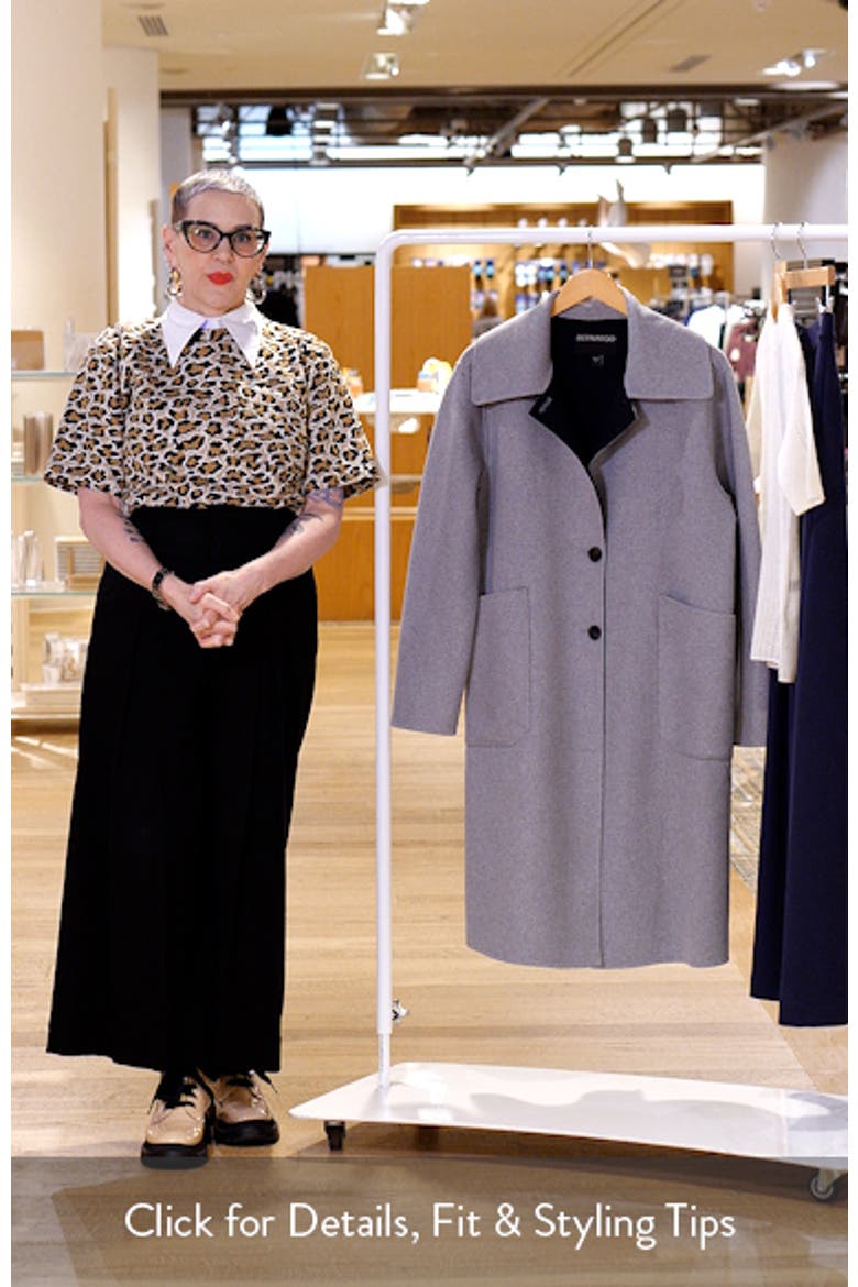 Brushed Double Face Overcoat video