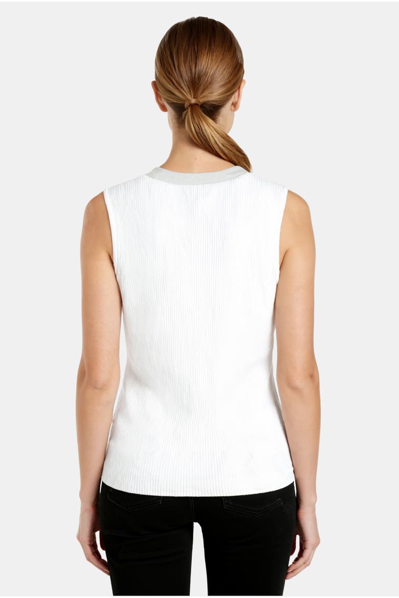 The Splashed Sweater, Alternate, color, White