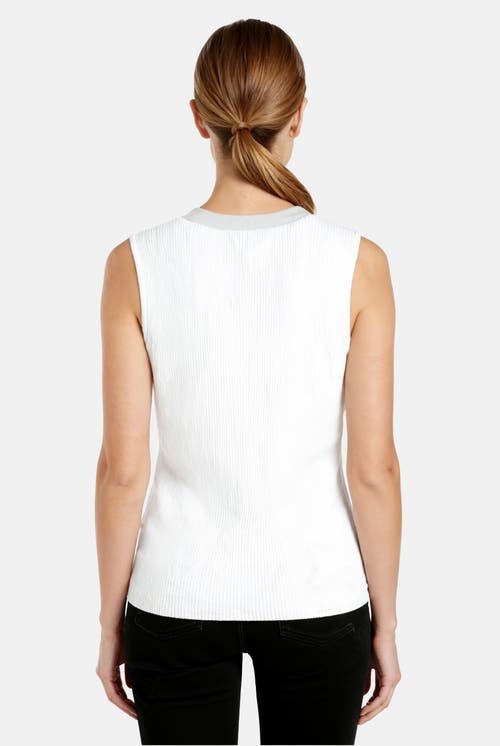 Capsule 121 The Splashed Sweater In White