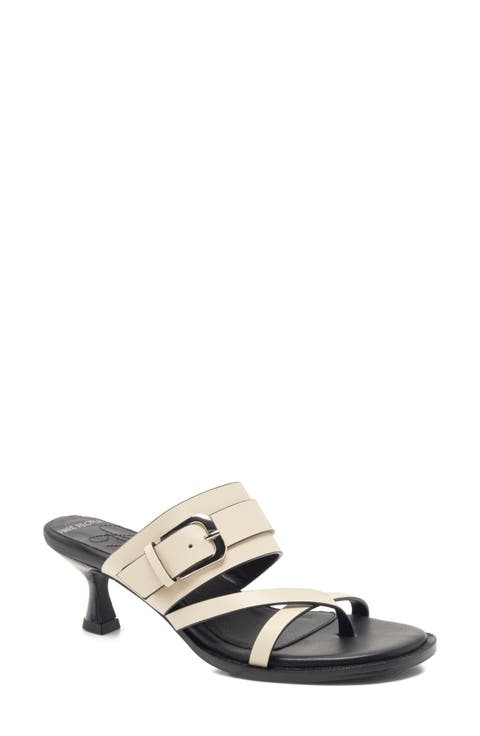 Belted Toe Loop Sandal (Women)
