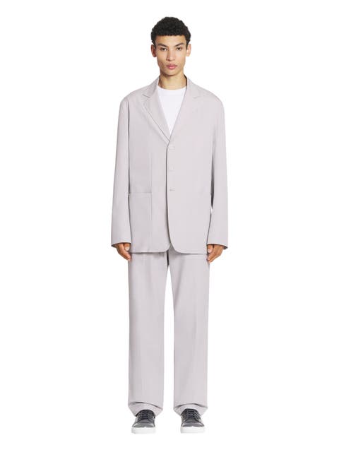 Straight Fit Cotton Jacket