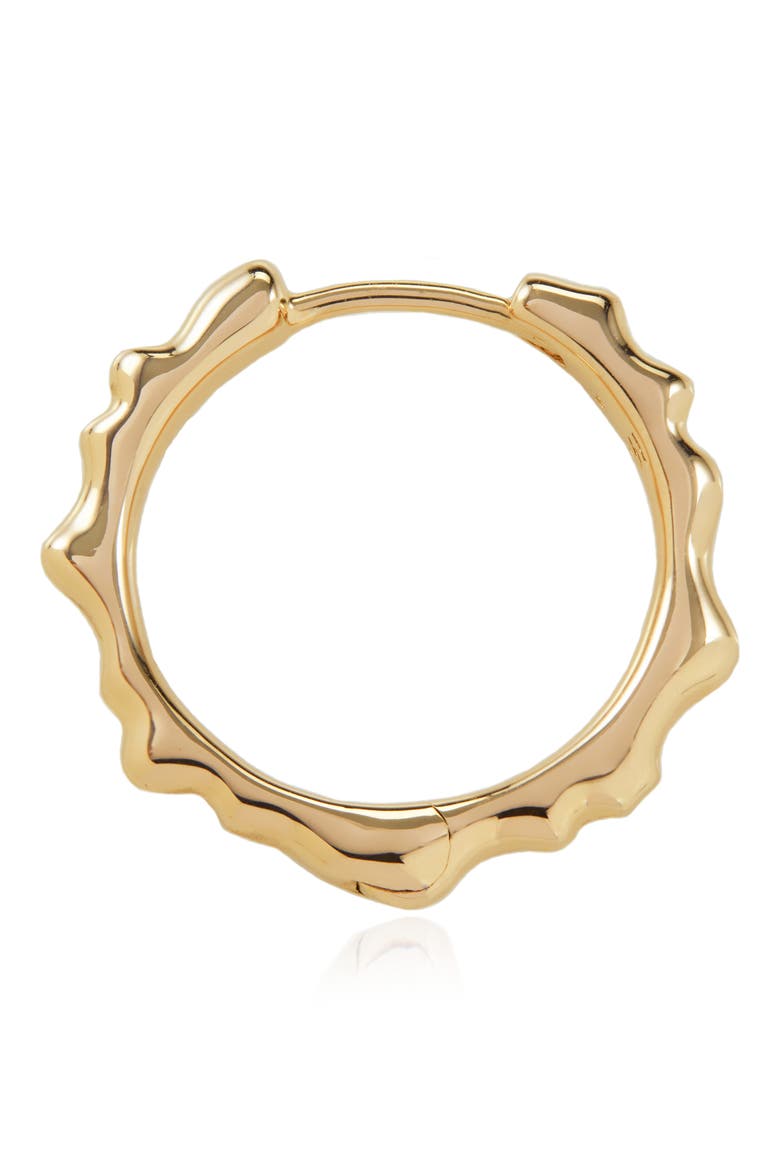 MV Siren™ Muse Small Hoops, Alternate, color, YELLOW GOLD