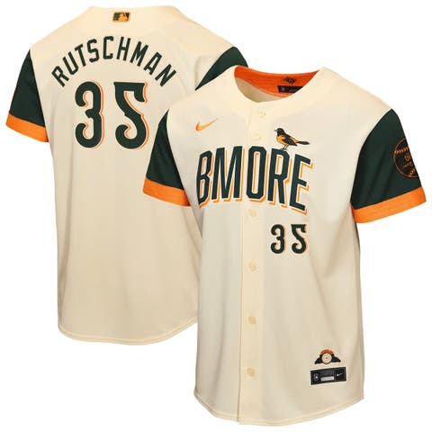 Youth Nike Adley Rutschman Cream Baltimore Orioles 2026 City Connect Stadium Jersey
