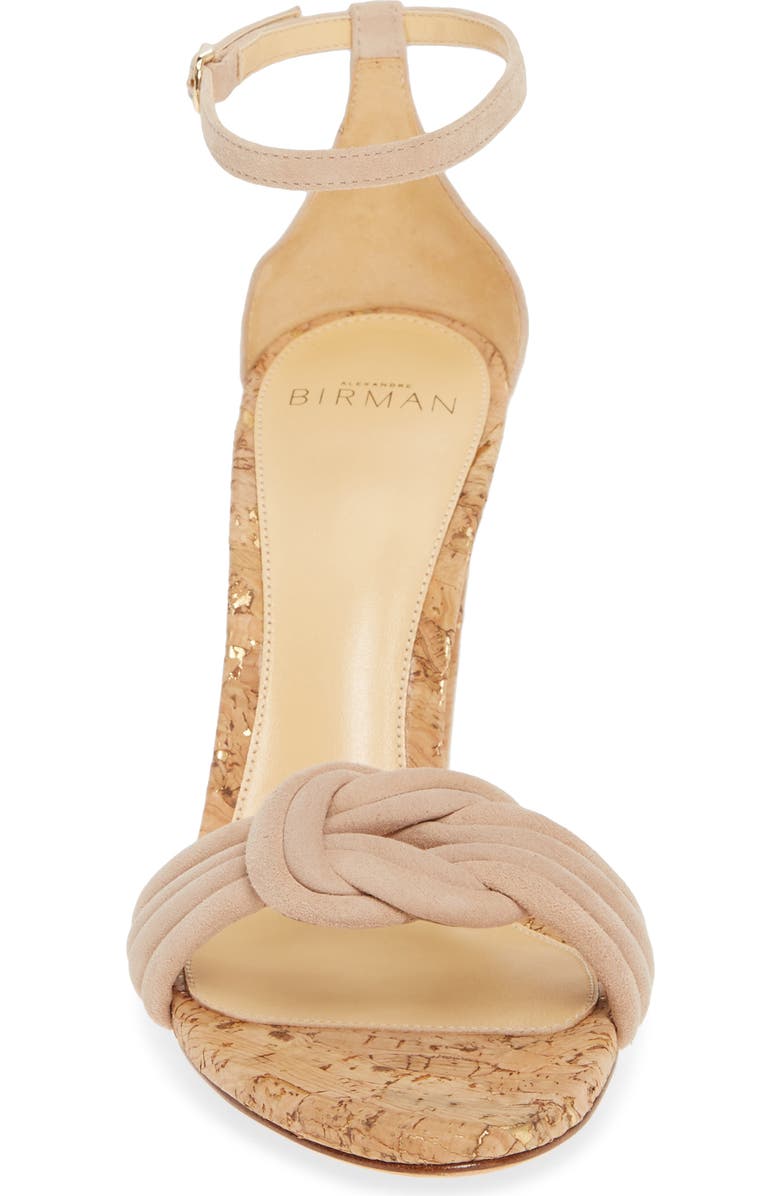 Alexandre Birman Chiara Knot Ankle Strap Sandal, Alternate, color,