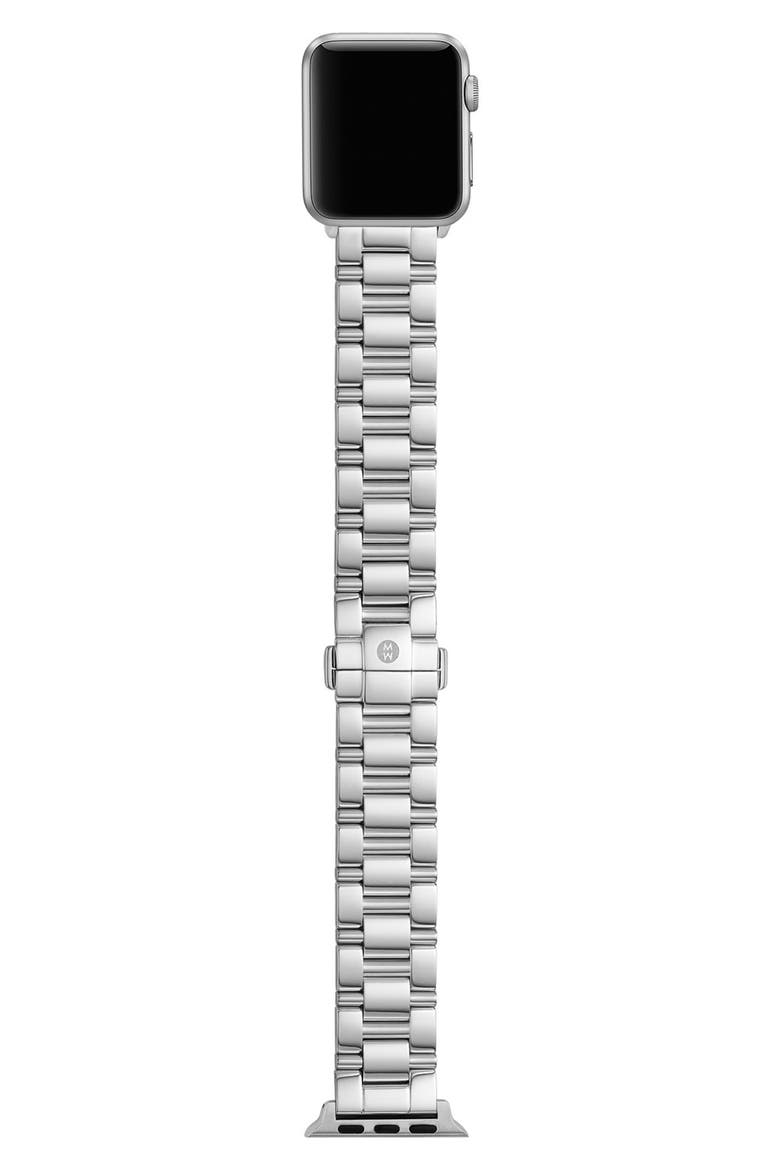20mm Apple Watch® Bracelet Watchband, Alternate, color, STAINLESS