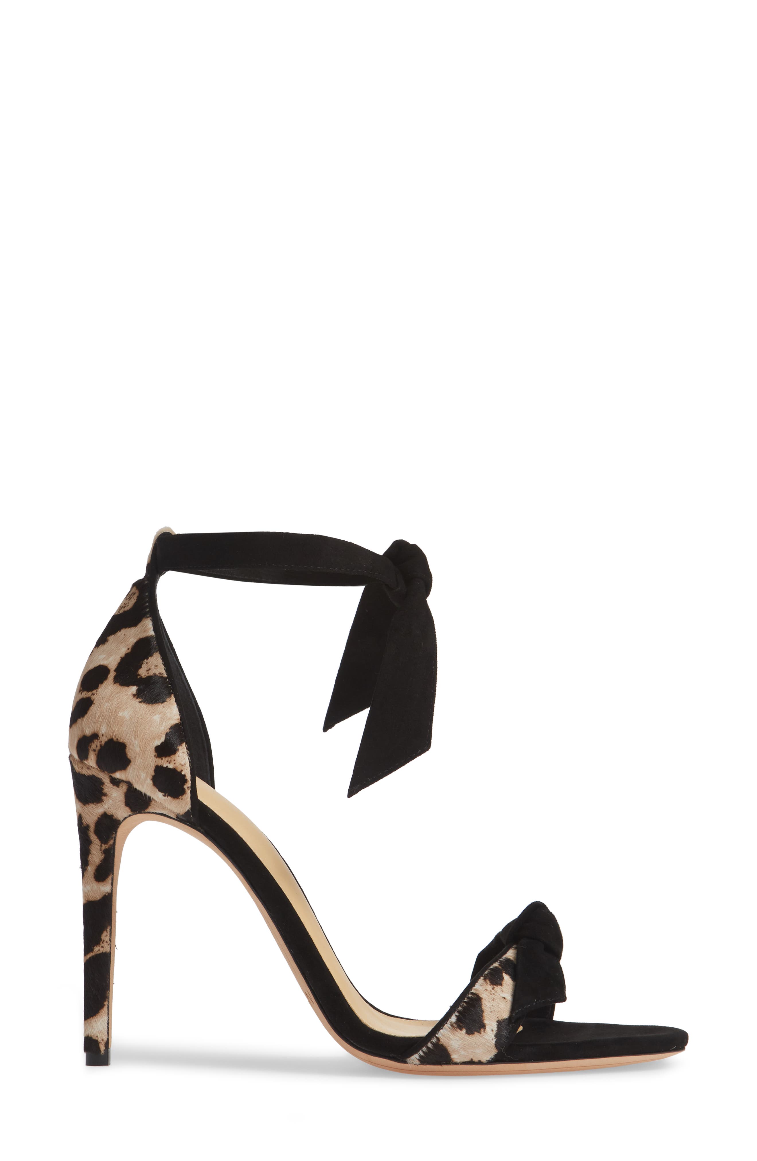 Alexandre Birman Clarita Genuine Calf Hair Ankle Tie Sandal, Alternate, color, 