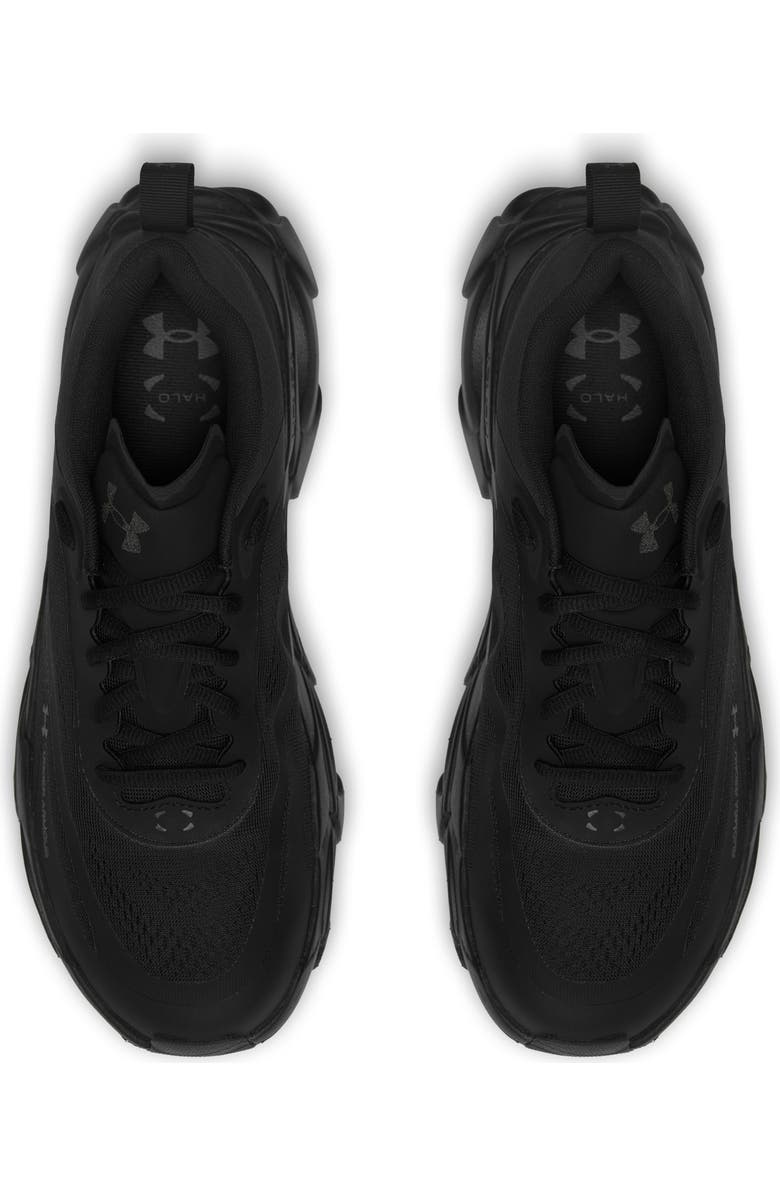 Under Armour UA Halo Racer Running Shoe, Alternate, color, Black/ Black/ Castlerock