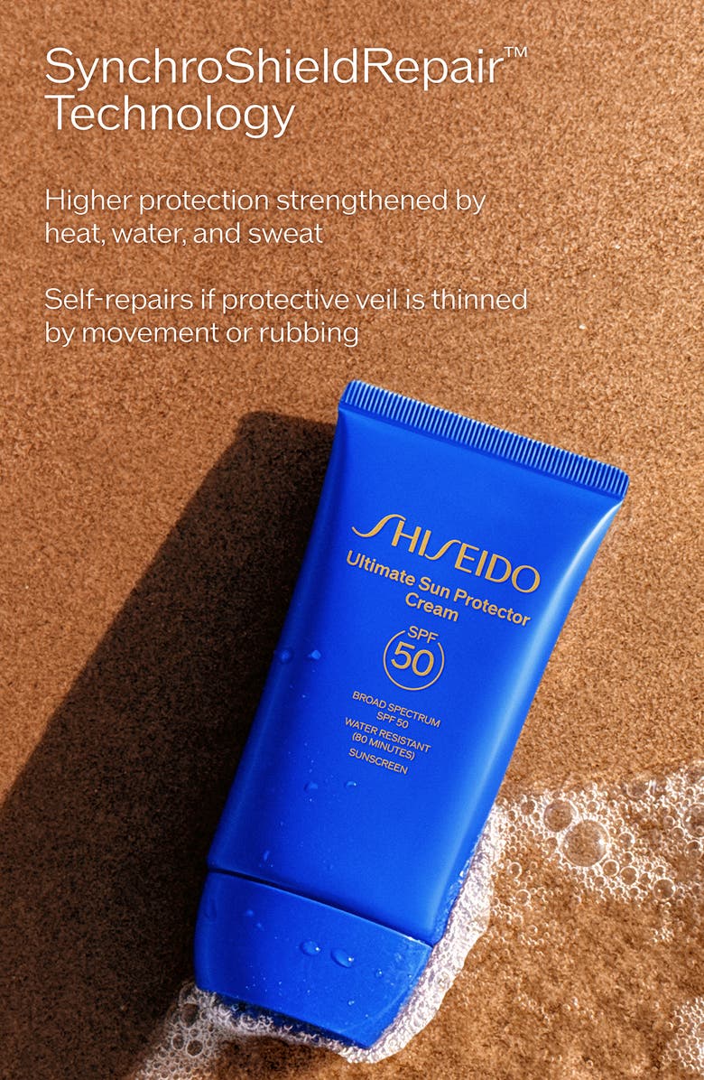 Shiseido Sun Protector Cream SPF 60, Alternate, color,
