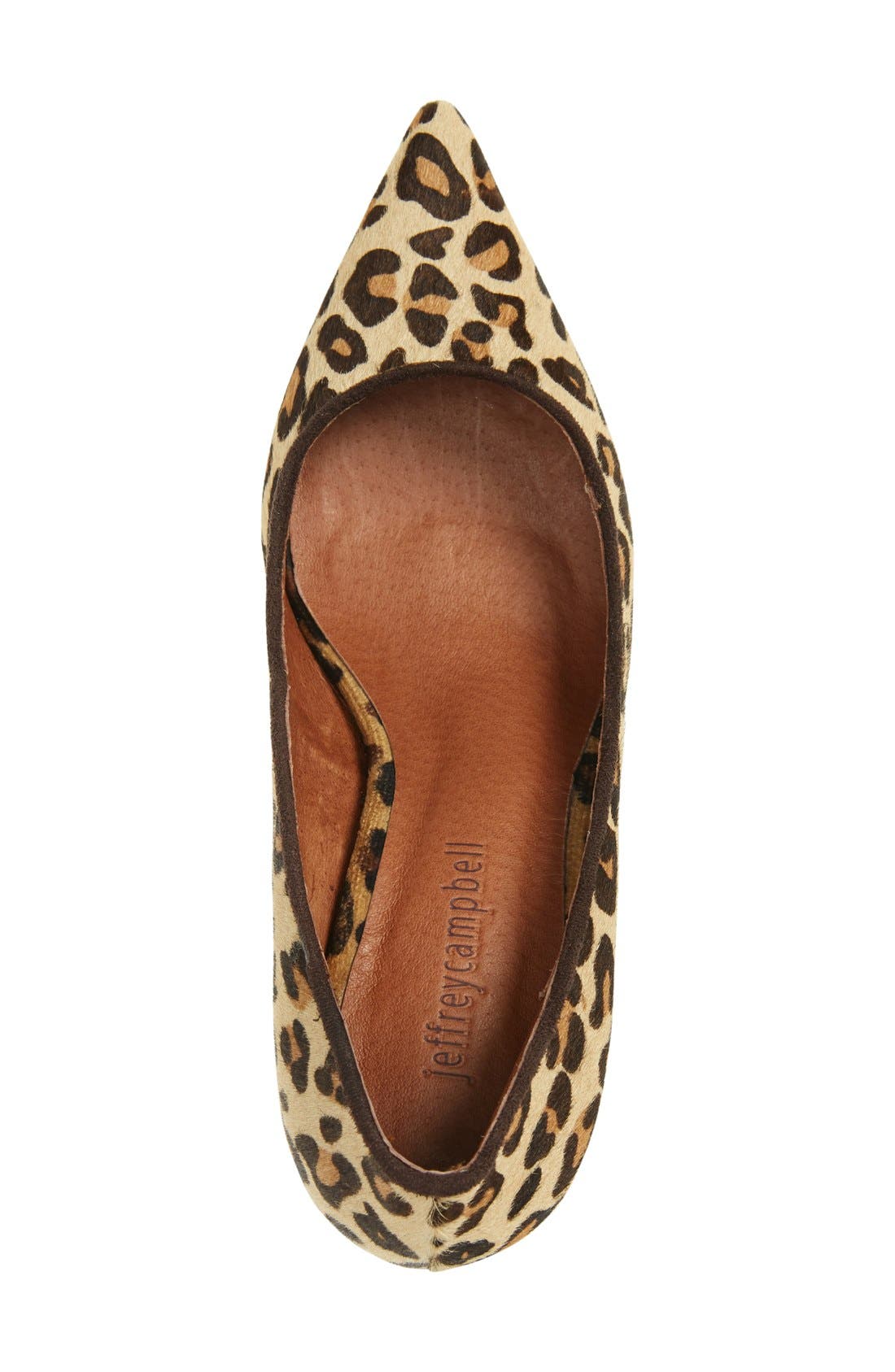 Jeffrey Campbell Elena Genuine Calf Hair Pump, Alternate, color, 