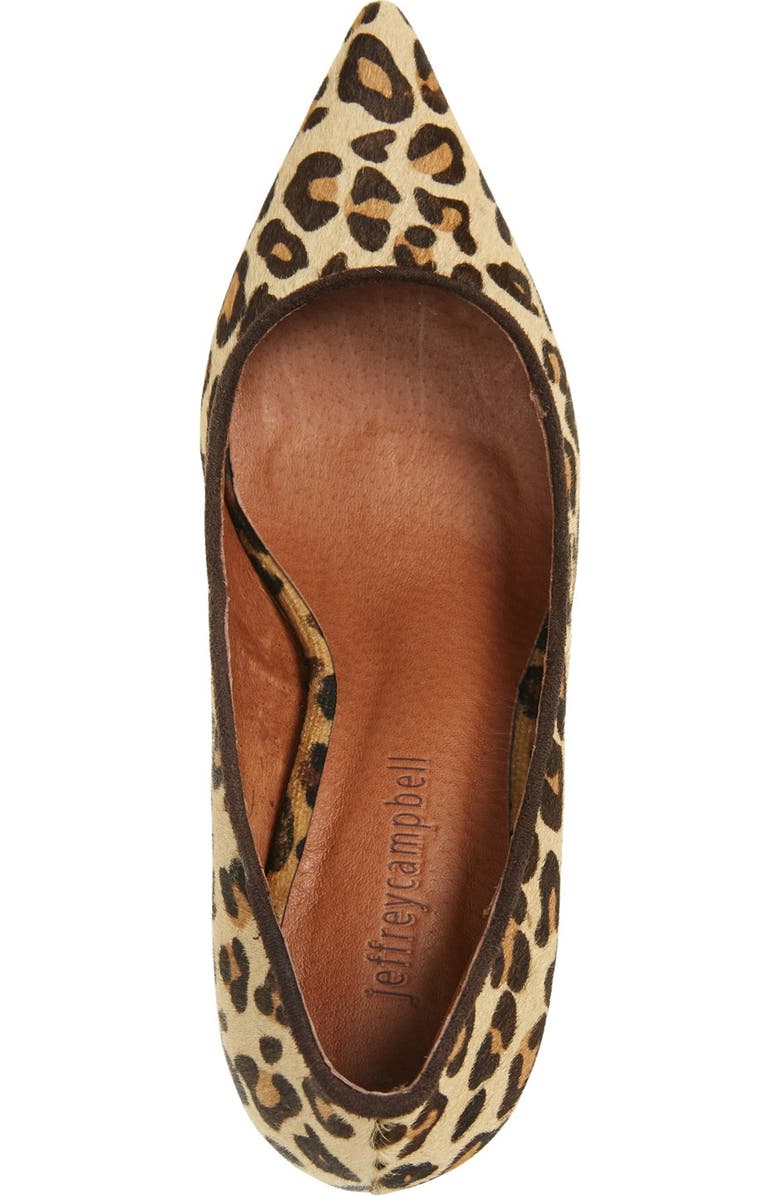 Jeffrey Campbell Elena Genuine Calf Hair Pump, Alternate, color,