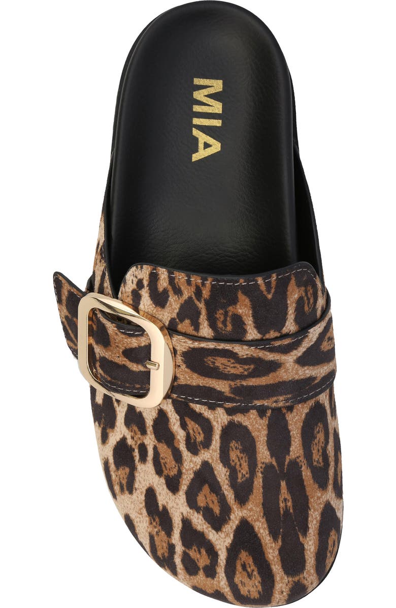 MIA Gilia Leopard Print Clog, Alternate, color,