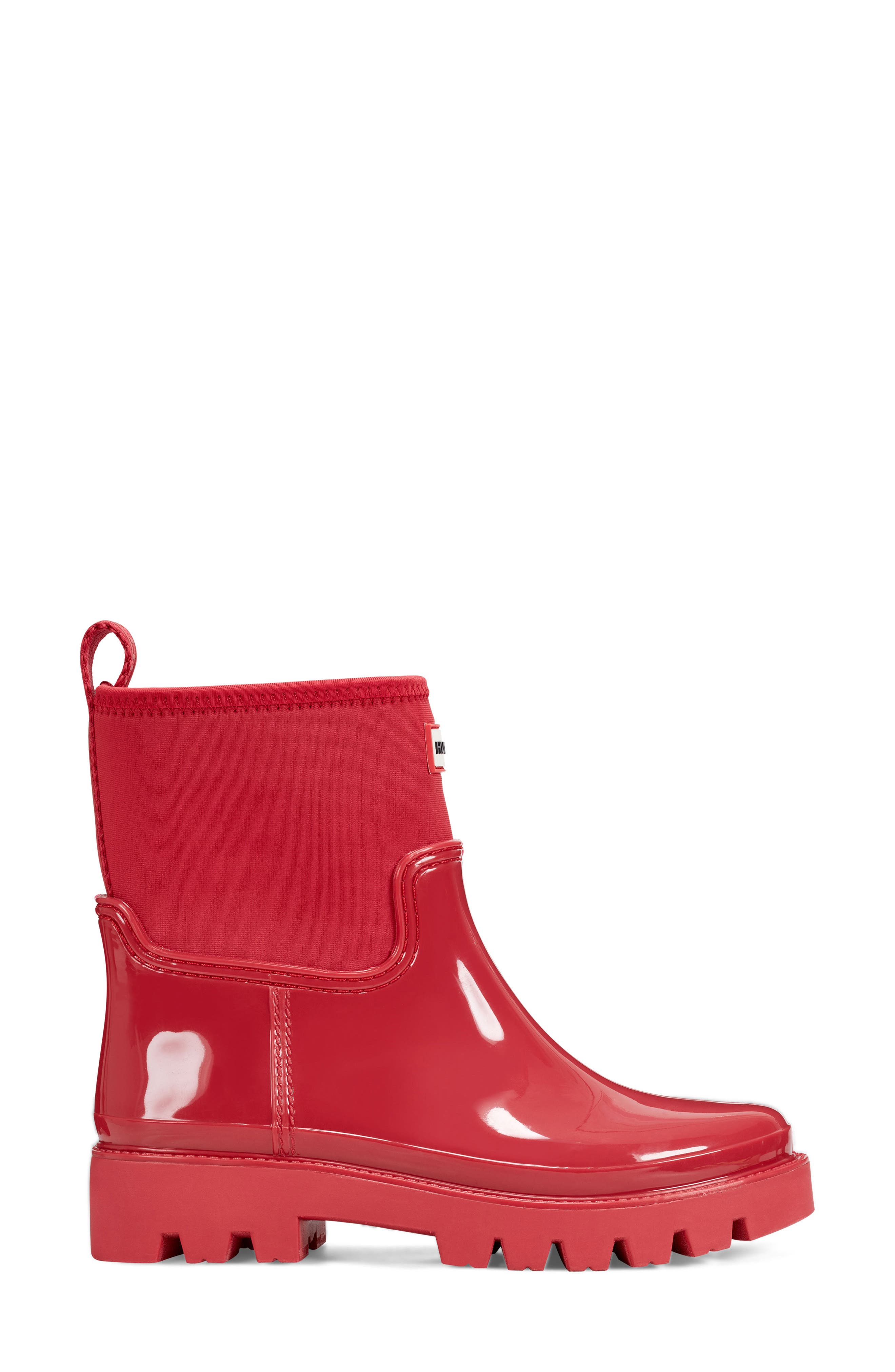 Wella Waterproof Rain Boot, Alternate, color, MEDIUM RED 610