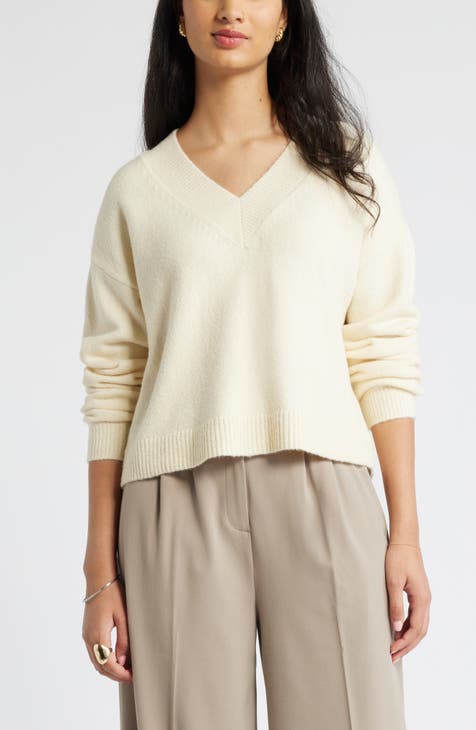 Women s Ivory Sweaters Nordstrom