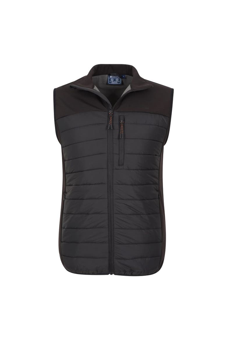 Turbine II Hybrid Padded Vest, Alternate, color, Black