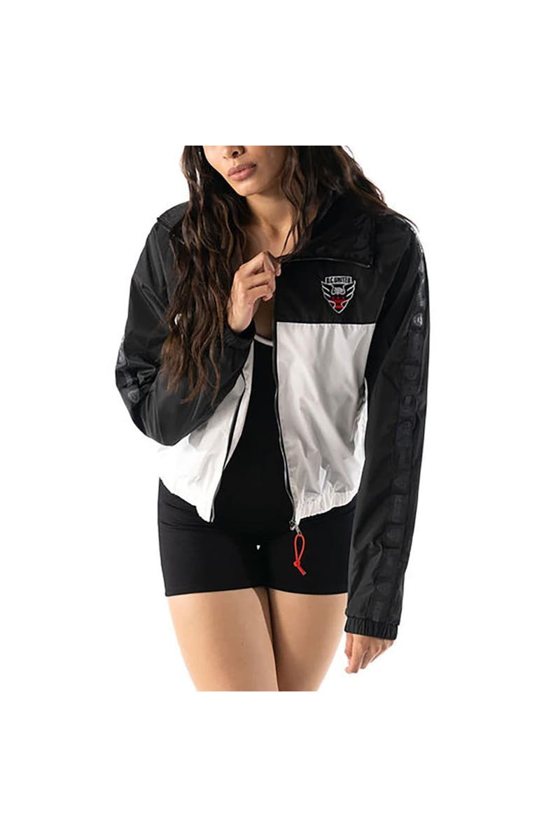 THE WILD COLLECTIVE Women's The Wild Collective Black D.C. United Anthem Full-Zip Jacket, Alternate, color, Black