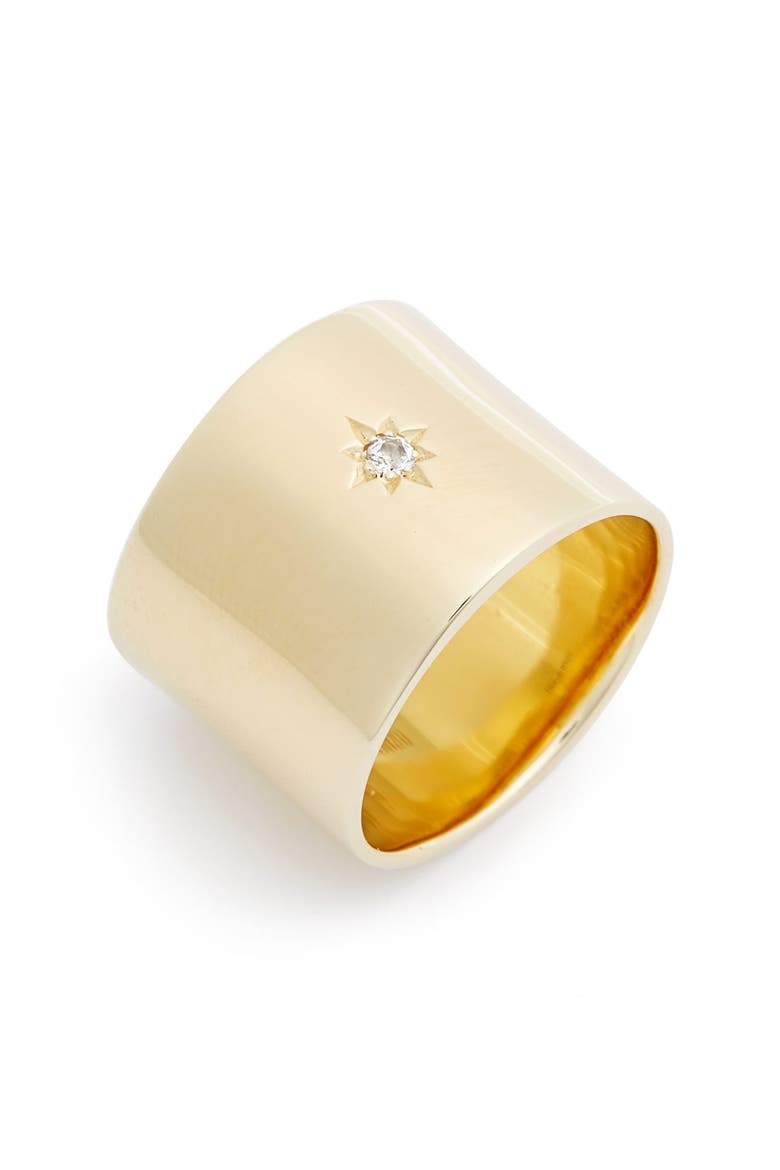 'Bassa' White Topaz Ring, Main, color, WHITE TOPAZ