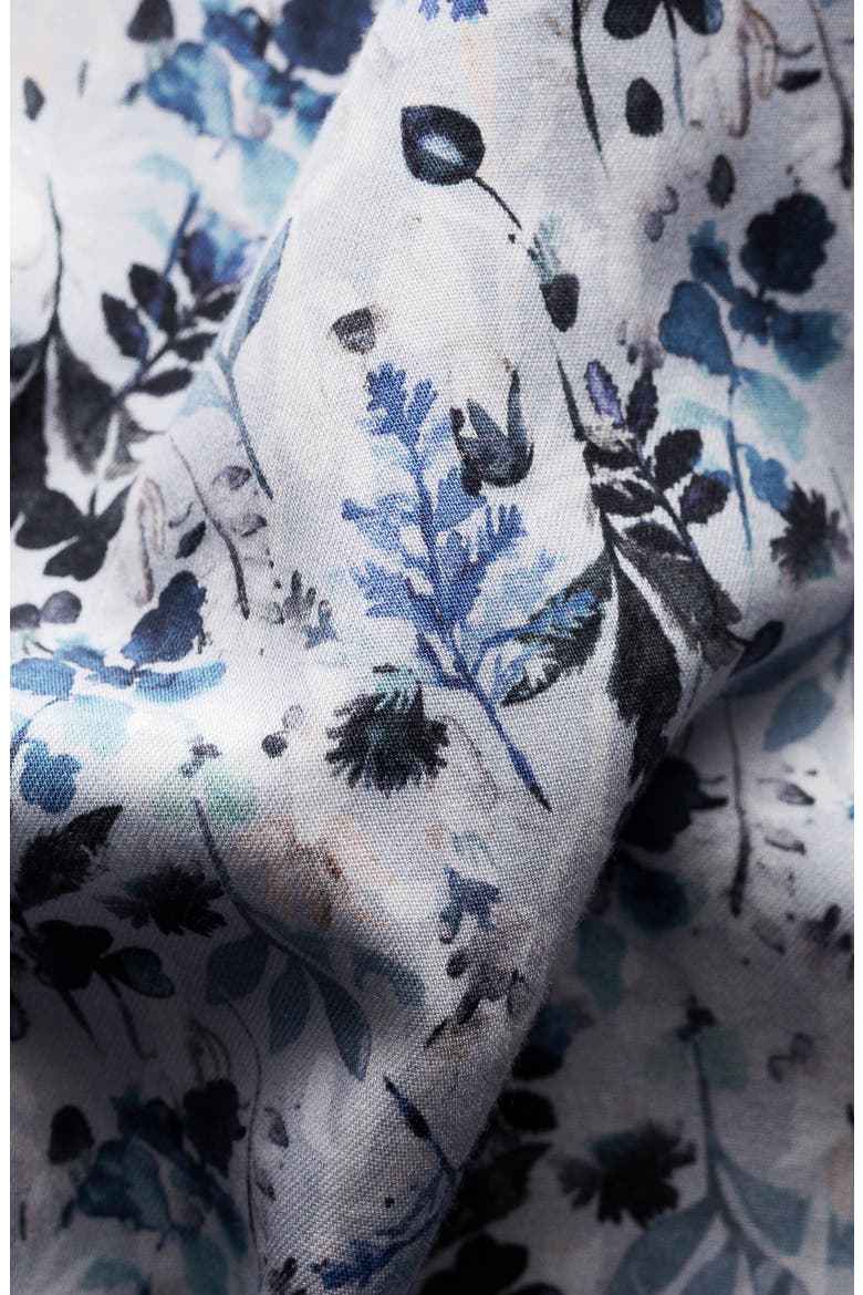 Men's Contemporary Fit Floral Dress Shirt, Alternate, color, LT/PASTEL BLUE