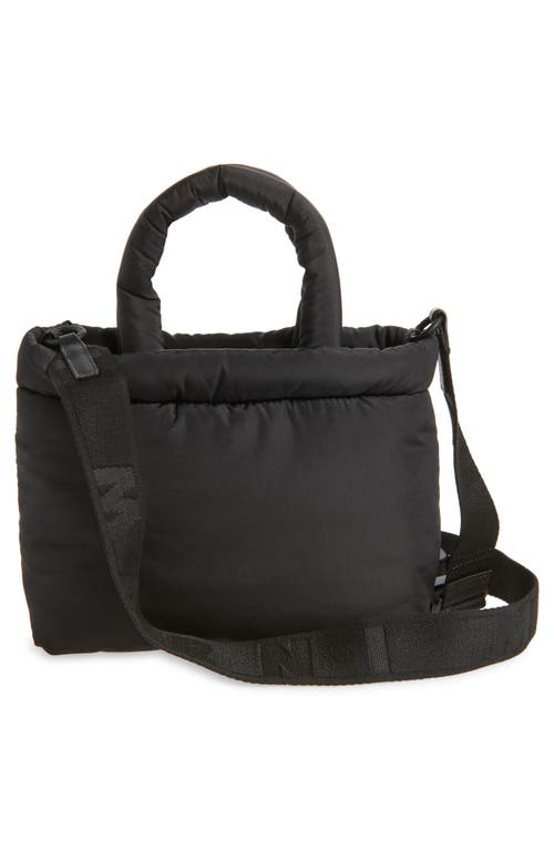 Marni East/west Puffer Tote In Black