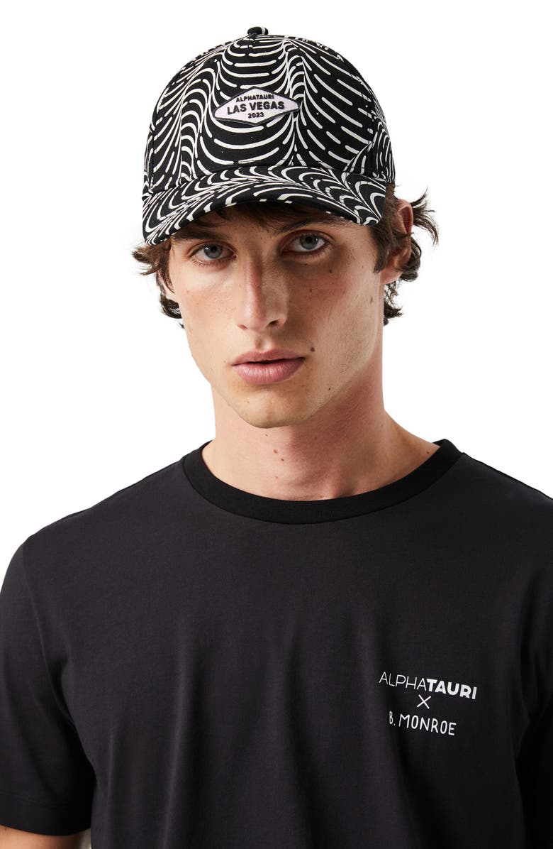 AlphaTauri Cotton Twill Baseball Cap, Alternate, color, 