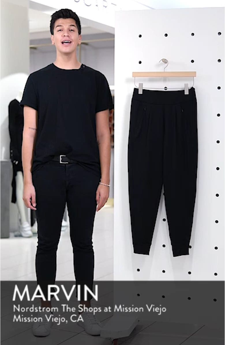 Taylor Slim Recycled Knit Jogger Pants, sales video thumbnail