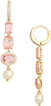 Nadri Maiden Linear Drop Earrings