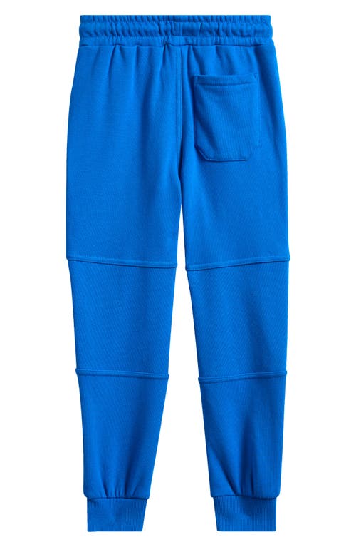 Mini Boden Kids' Warrior Knee Joggers In Blue