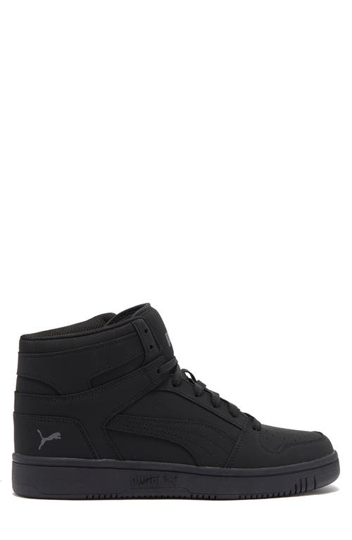 Puma Rebound Layup Sneaker In Black