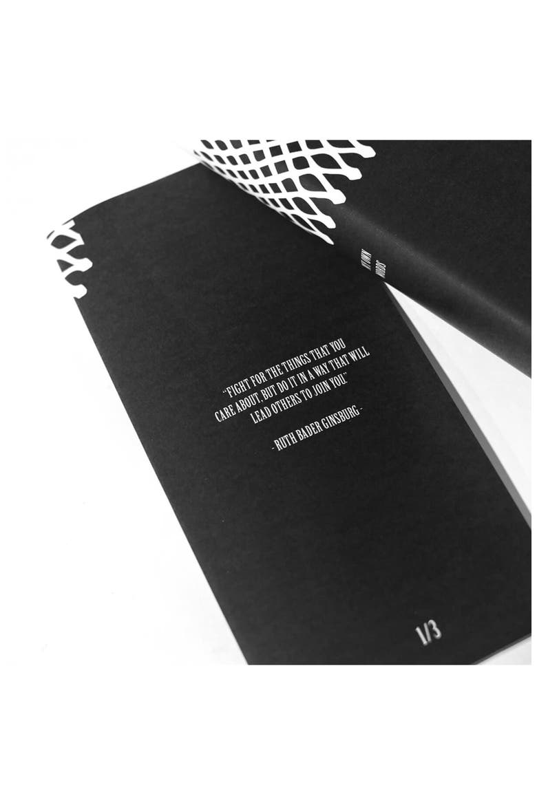 Ruth Bader Ginsburg Book Set, Alternate, color, Black and White