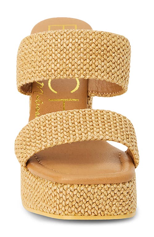 Beach By Matisse Gem Platform Sandal In Camel