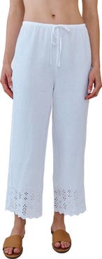 Bella Dahl Beach Linen Crop Pants